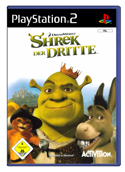 Shrek Der Dritte (EU) (OVP) (sehr guter Zustand) - PlayStation 2 (PS2)