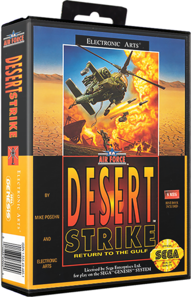 Desert Strike (US) (OVP) (sehr guter Zustand) - Sega Mega Drive