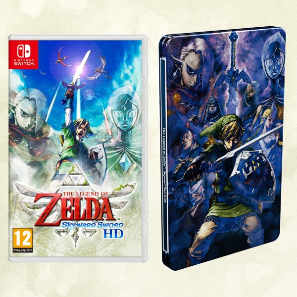 The Legend of Zelda: Skyward Sword HD Steelbook (No Game) (EU) (loose) (très bon état) - Nintendo Switch