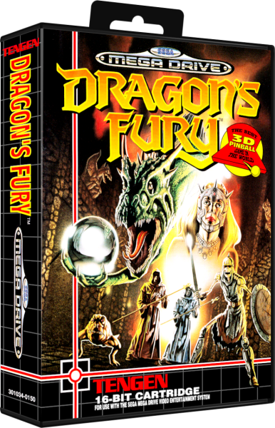 Dragons Fury (EU) (OVP) (sehr guter Zustand) - Sega Mega Drive