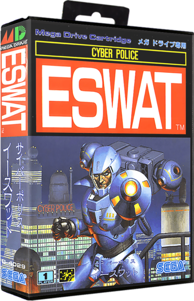 E-SWAT (JP) (OVP) (sehr guter Zustand) - Sega Mega Drive