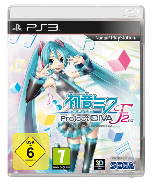 Hatsune Miku: Project Diva F 2nd (EU) (complet) (très bon état) - PlayStation 3 (PS3)