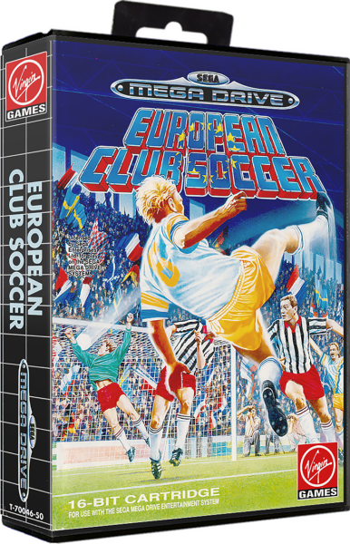 European Club Soccer (EU) (OVP) (sehr guter Zustand) - Sega Mega Drive