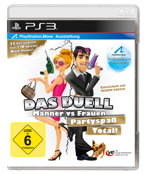 Das Duell: Männer vs Frauen: Partyspaß Total! (EU) (OVP) (sehr guter Zustand) - PlayStation 3 (PS3)