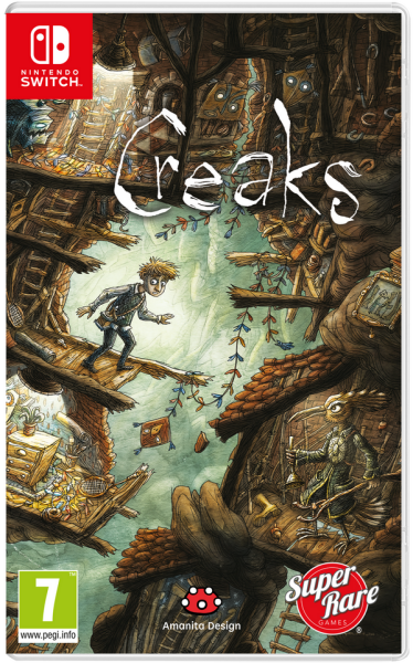 Creaks (Steelbook Edition, Super Rare Games #47) (EU) (OVP) (neu) - Nintendo Switch