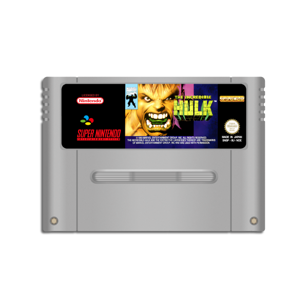 Incredible Hulk (EU) (loose) (état acceptable) - Super Nintendo (SNES)