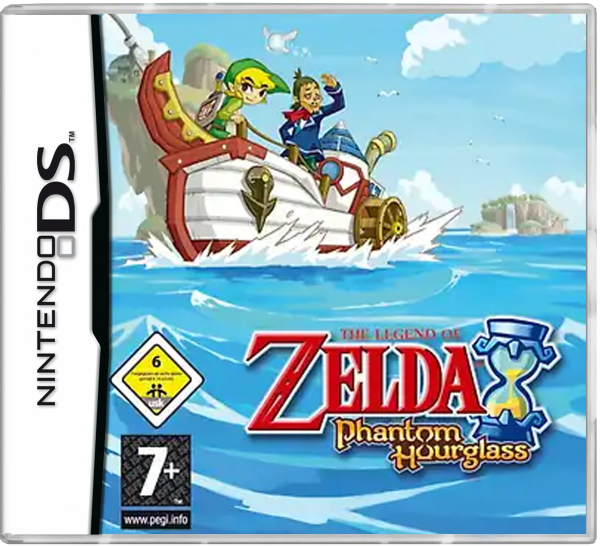 Legend of Zelda: Phantom Hourglass (EU) (complet) (comme neuf) - Nintendo DS