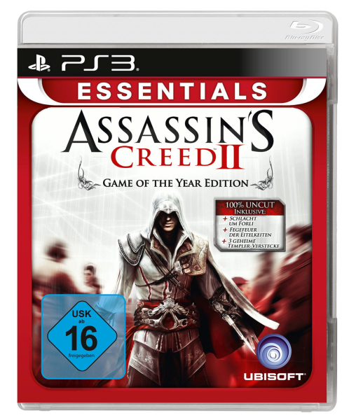 Assassins Creed II (Game of the Year Edition) (Essentials) (EU) (complet) (très bon état) - PlayStation 3 (PS3)