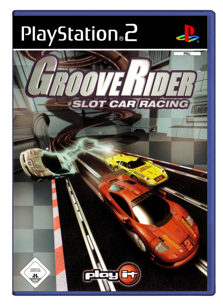 Grooverider - Slot Car Racing (EU) (OVP) (sehr guter Zustand) - PlayStation 2 (PS2)