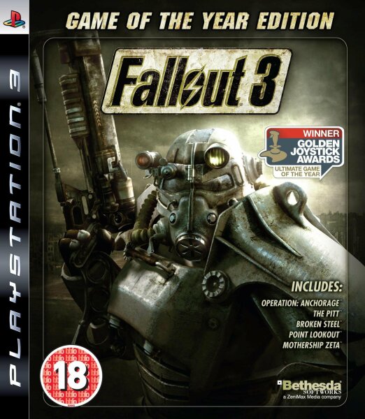 Fallout 3 (Game of the Year Edition) (UK) (OVP) (sehr guter Zustand) - PlayStation 3 (PS3)
