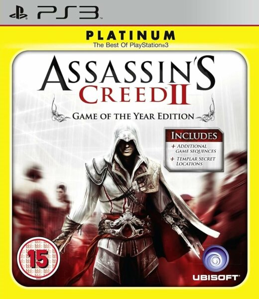 Assassins Creed II (Game of the Year Edition) (Platinum) (UK) (OVP) (sehr guter Zustand) - PlayStation 3 (PS3)