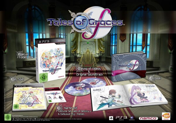 Tales of Graces f (Spezial Europa-Edition) (EU) (OVP) (neuwertiger Sammlerzustand) - PlayStation 3 (PS3)