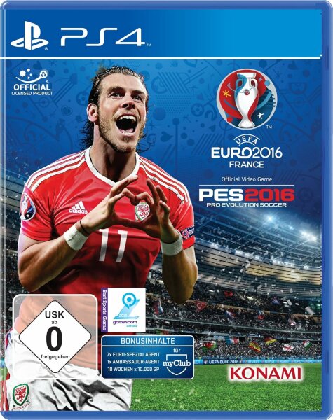 Pro Evolution Soccer (PES) 2016 - UEFA Euro 2016 (EU) (CIB) (very good condition) - PlayStation 4 (PS4)