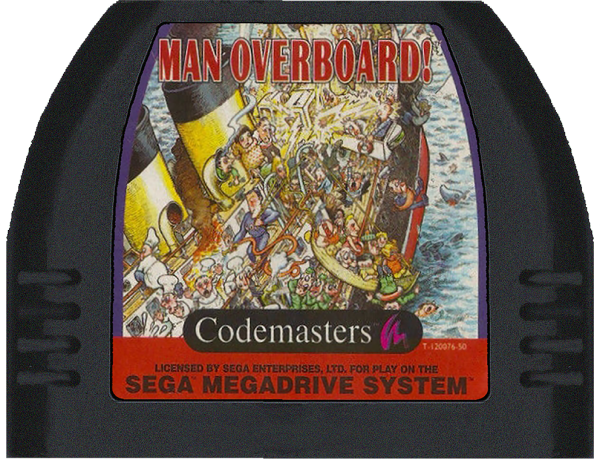 Man Overboard (EU) (lose) (sehr guter Zustand) - Sega Mega Drive