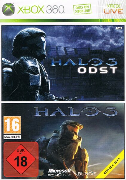 Halo 3 ODST & Halo 3 (Bundle Copy) (EU) (CIB) (very good condition) - Xbox 360