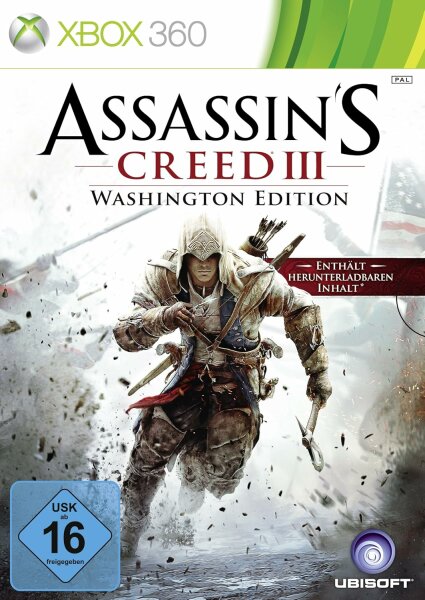 Assassins Creed III (Washington Edition) (EU) (OVP) (sehr guter Zustand) - Xbox 360