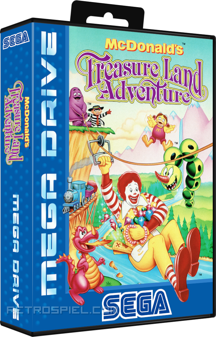 Preços de McDonald's Treasure Land Adventure para PAL Sega Mega Drive | Compara preços de soltos, CIB e novos