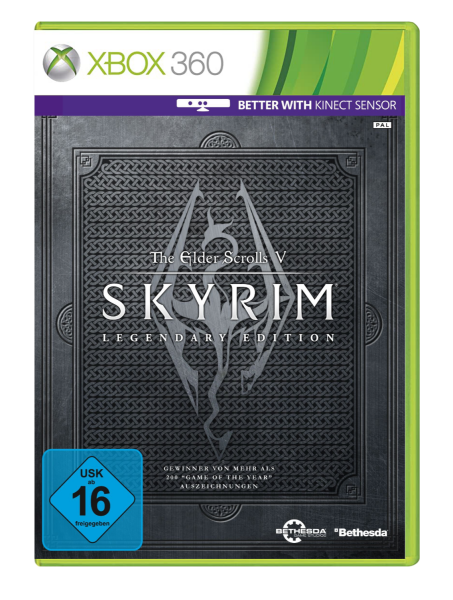 Elder Scrolls V - Skyrim (Legendary Edition) (EU) (complet) (très bon état) - Xbox 360