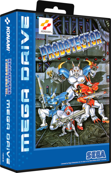 Mega Probotector (EU) (CIB) (very good condition) - Sega Mega Drive