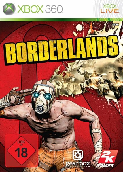 Borderlands (mit Pappschuber) (UK) (OVP) (sehr guter Zustand) - Xbox 360