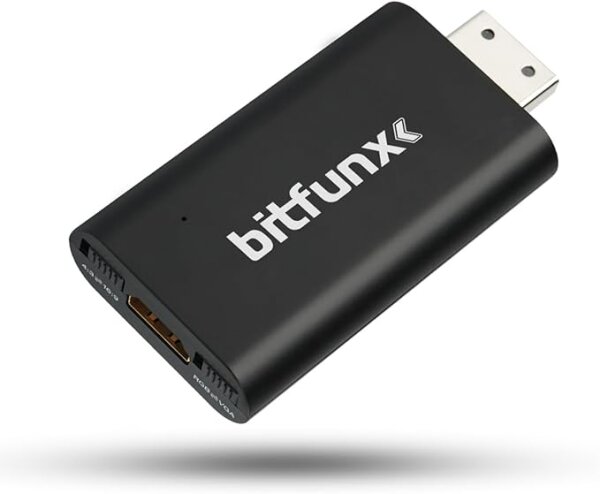 Adaptateur bitfunx HDMI pour Sega Dreamcast (RGB Scart / VGA Switch) (EU) (complet) (neuf) - Sega Dreamcast