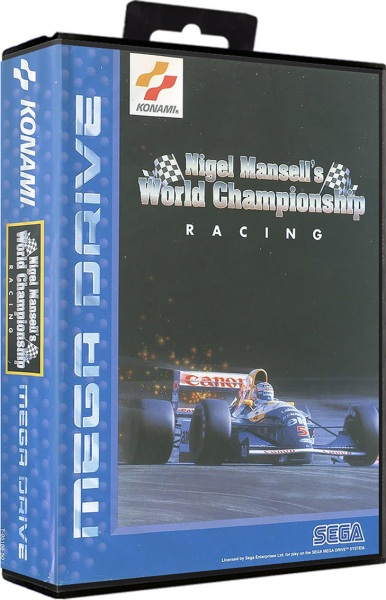 Nigel Mansells World Championship Racing (Konami) (EU) (CIB) (very good condition) - Sega Mega Drive