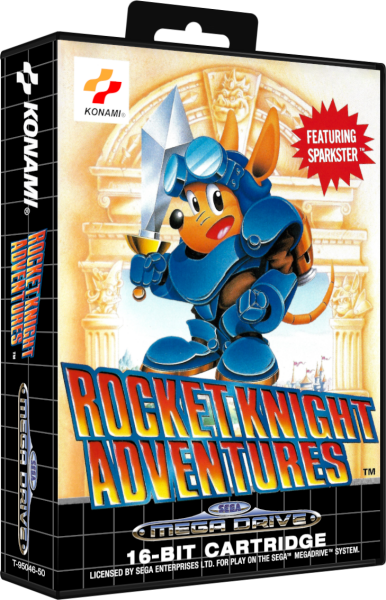 Rocket Knight Adventures (EU) (OVP) (sehr guter Zustand) - Sega Mega Drive