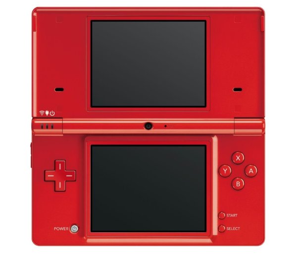 Nintendo DSi Console (TWL-001) (red) (EU) (loose) (mint condition) - Nintendo DS