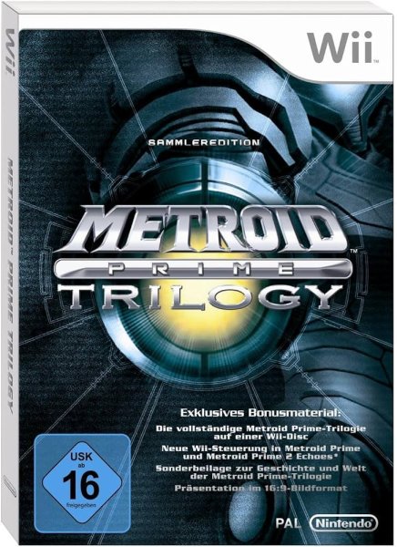 Metroid Prime Trilogy (PEGI) (EU) (complet) (très bon état) - Nintendo Wii