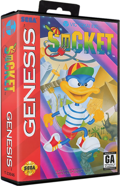 Socket (US) (CIB) (very good condition) - Sega Mega Drive
