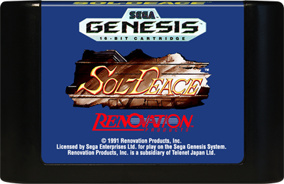 Sol-Deace (US) (lose) (sehr guter Zustand) - Sega Mega Drive / Genesis