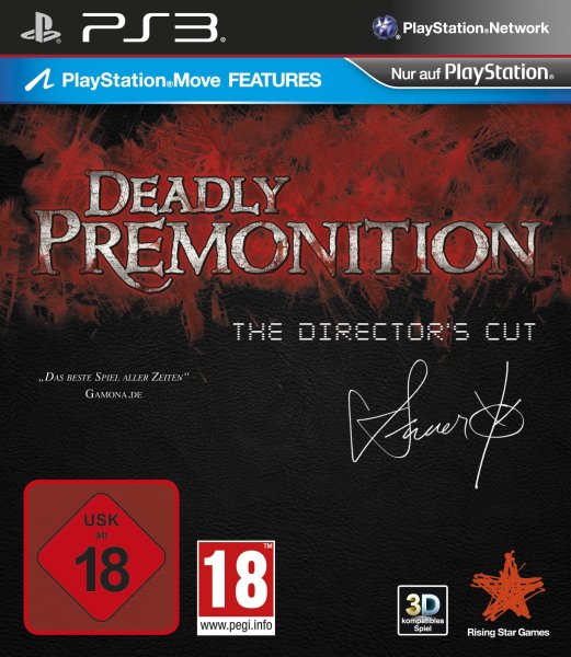Deadly Premonition – The Directors Cut (EU) (CIB) (new) - PlayStation 3 (PS3)