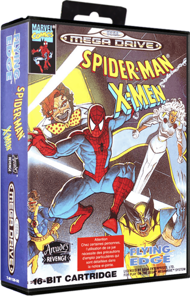 Spider-Man vs X-Men - Arcades Revenge (EU) (CIB) (new) - Sega Mega Drive