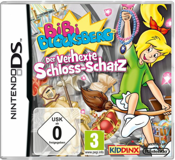 Bibi Blocksberg – Der verhexte Schloss-Schatz (EU) (OVP) (sehr guter Zustand) - Nintendo DS