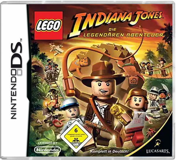 Lego Indiana Jones – Die Legendären Abenteuer (EU) (CIB) (very good condition) - Nintendo DS