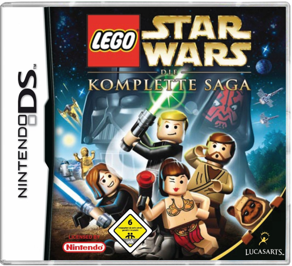 Lego Star Wars – Die komplette Saga (EU) (OVP) (sehr guter Zustand) - Nintendo DS