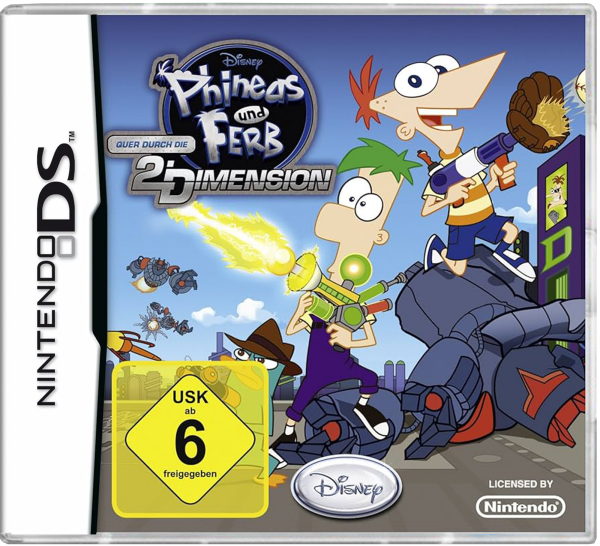 Phineas & Ferb – Quer durch die 2. Dimension (EU) (OVP) (sehr guter Zustand) - Nintendo DS