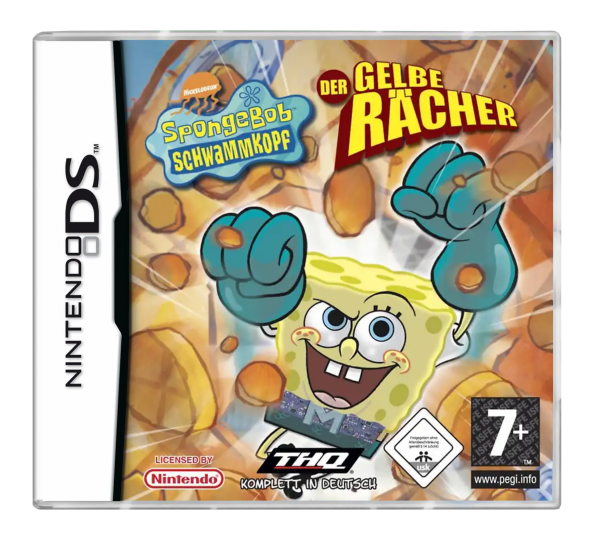 Spongebob – Der Gelbe Rächer (EU) (CIB) (very good condition) - Nintendo DS