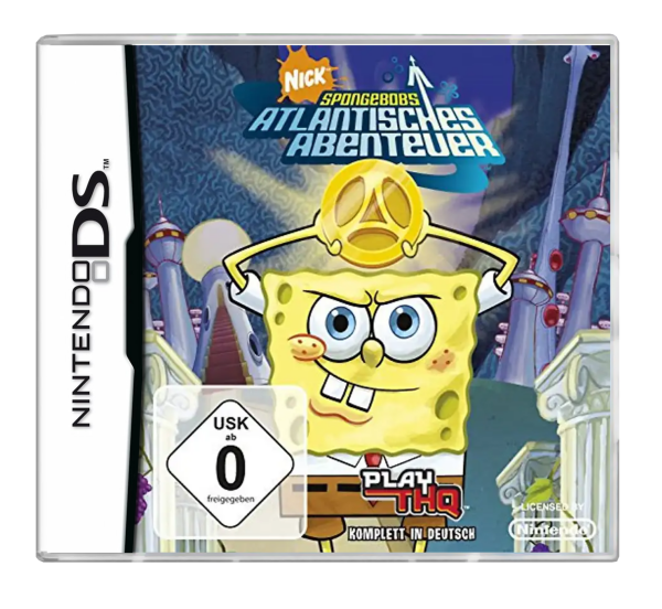 Spongebobs Atlantisches Abenteuer (EU) (CIB) (very good condition) - Nintendo DS