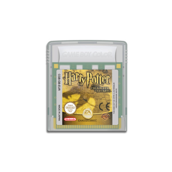 Harry Potter and the Chamber of Secrets / Kammer des Schreckens (EU) (lose) (sehr guter Zustand) - Nintendo Game Boy Color (GBC)