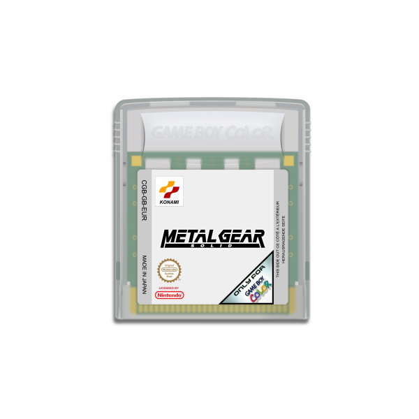 Metal Gear Solid (EU) (loose) (mint condition) - Nintendo Game Boy Color (GBC)