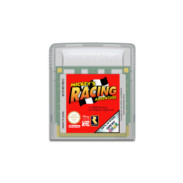 Mickeys Racing Adventure (EU) (loose) (very good condition) - Nintendo Game Boy Color (GBC)