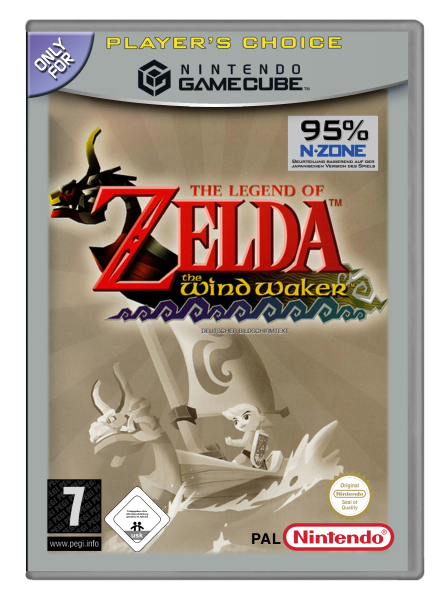 Legend of Zelda: Wind Waker (Players Choice) (EU) (OVP) (neuwertiger Sammlerzustand) - Nintendo Game Cube