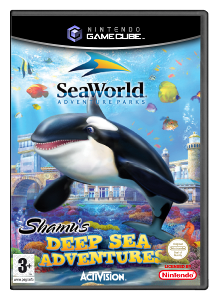 Shamus Deep Sea Adventures (PEGI) (EU) (complet) (très bon état) - Nintendo GameCube