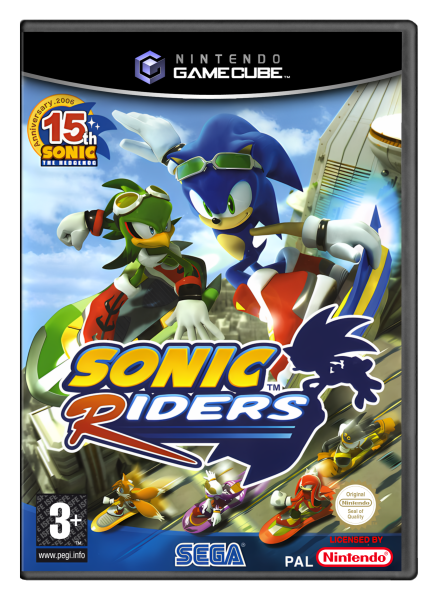 Sonic Riders (EU) (OVP) (neuwertiger Sammlerzustand) - Nintendo Game Cube