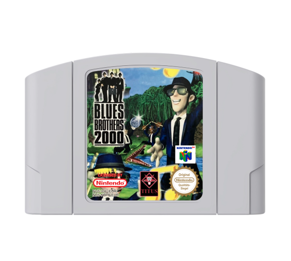 Blues Brothers 2000 (EU) (loose) (very good condition) - Nintendo 64 (N64)