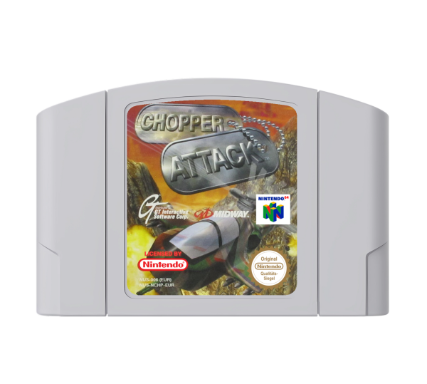 Chopper Attack (EU) (lose) (neuwertiger Sammlerzustand) - Nintendo 64 (N64)