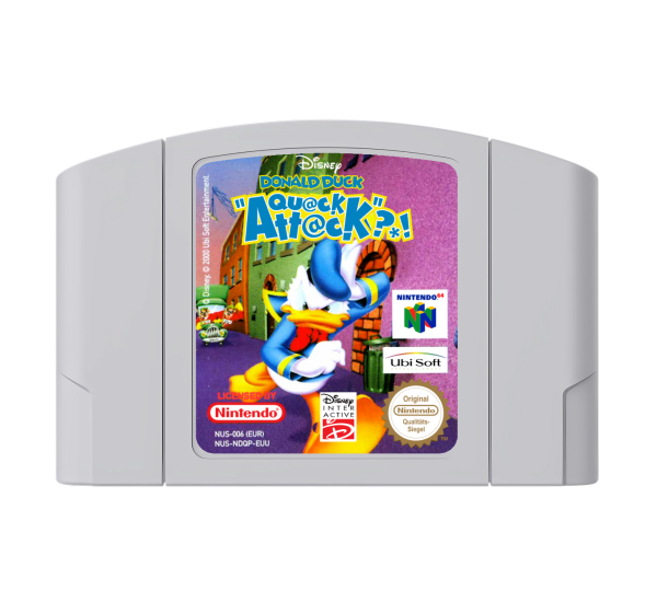Donald Duck: Quack Attack (EU) (lose) (sehr guter Zustand) - Nintendo 64 (N64)