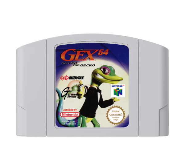 Gex 64 – Enter the Gecko (EU) (lose) (sehr guter Zustand) - Nintendo 64 (N64)