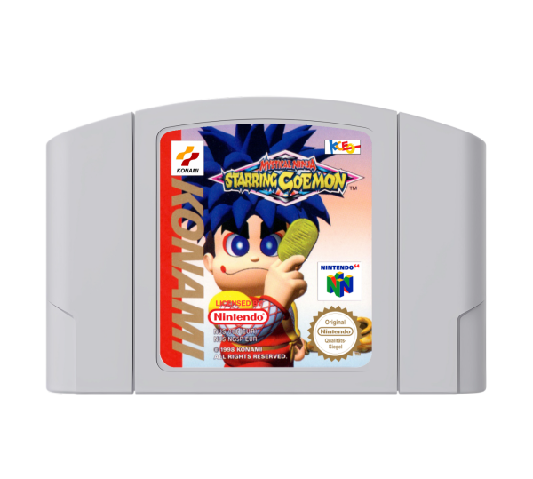 Mystical Ninja starring Goemon (EU) (loose) (acceptable) - Nintendo 64 (N64)